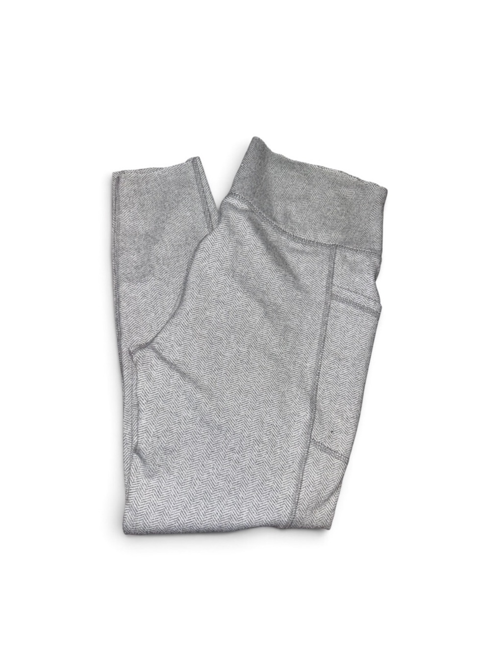 Kyodan Grey Herringbone Leggings - Comfortable Everyday Bottoms